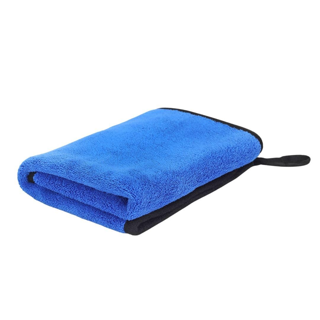 Bimla Traders Microfiber Cleaning Cloth| Highly Absorbent,Lint and Streak Free, Multi-Purpose Wash Cloth for Kitchen,Car,Window,Stainless Steel (Pack of 3)