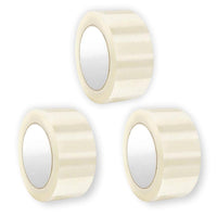 CRAE Brown Packaging Cello Tape For Office, Home and E-Commerce Packing | 100M |