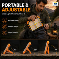 Bimla Traders Rechargeable Solar Emergency Light for Home | Bright, Reliable Power Backup Anytime | Floor Light for Indoor & Outdoor Use