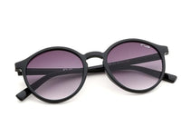 IRUS 100% UV protected sunglasses for Men | Size- Small | Shape- Round | Model- IRS1226C1SG (Black)