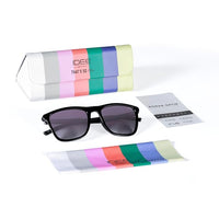 IDEE 100% Uv Protected Sunglasses For Men|Size- Large|Shape- Square|Model- Idso211C2Sg, Black