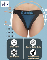 VIP Cotton Frenchie Envy Brief For Men - Pack Of 1 (Assorted)