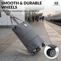 Bimla Traders Travel Duffle Bag with Wheels | Expandable & Waterproof Traveling Bag for Unisex (Pack of 1)