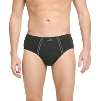 Dixcy Scott Men's 100% Cotton Regular Fit Solid Brief with Ultrasoft Waistband