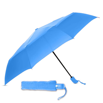 Btag J-Handle 3 Fold Small size Portable Auto Open Umbrella for Men Women & Kids | UV Protection, Waterproof, Rain, Sunlight Protection | Pack of 1