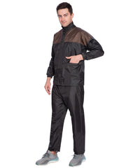 Bimla Traders Men's Lightweight and Waterproof Hood Raincoat