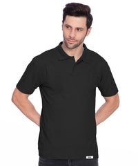 Bimla Traders Men's Dri-Fit Polo Neck Half Sleeve Solid Basic T-Shirt | Pack of 1