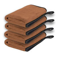 Bimla Traders Microfiber Cleaning Cloth| Highly Absorbent,Lint and Streak Free, Multi-Purpose Wash Cloth for Kitchen,Car,Window,Stainless Steel (Pack of 3)