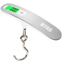 Bimla Traders Electronic Portable Digital LED Screen Luggage Weighing Scale|Handheld Travel Weight Measuring Scale for Suitcases, Bags&Baggage, 50 kg/110 Lb For Multi-Purpose Use. Pack of 1 (JY-26)