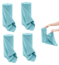 Bimla Traders Microfiber Tear-Away Reusable, Washable, 25x25cm 20 Pieces Cleaning Towels Roll – Premium, Super Absorbent Cloths for Kitchen, Car & Home