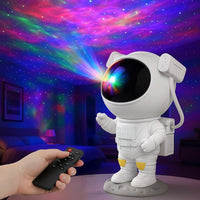 Bimla Traders Astronaut Galaxy Projector Lamp | Space Theme Light Projector for Bedroom, Kids & Home Décor | Adjustable Lighting & Remote Control. Pack of 1 (PL001)