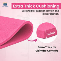 Bimla Traders Premium EVA Yoga Mat for Women & Men | Anti-Slip Exercise & Gym Mat for Home Workouts | Lightweight & Durable