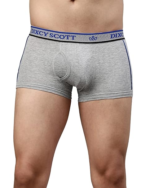 Dixcy Scott Men's 100% Cotton Brief with Ultrasoft Waistband, Anti Bacterial, Colour Fresh, Moisture Wicking