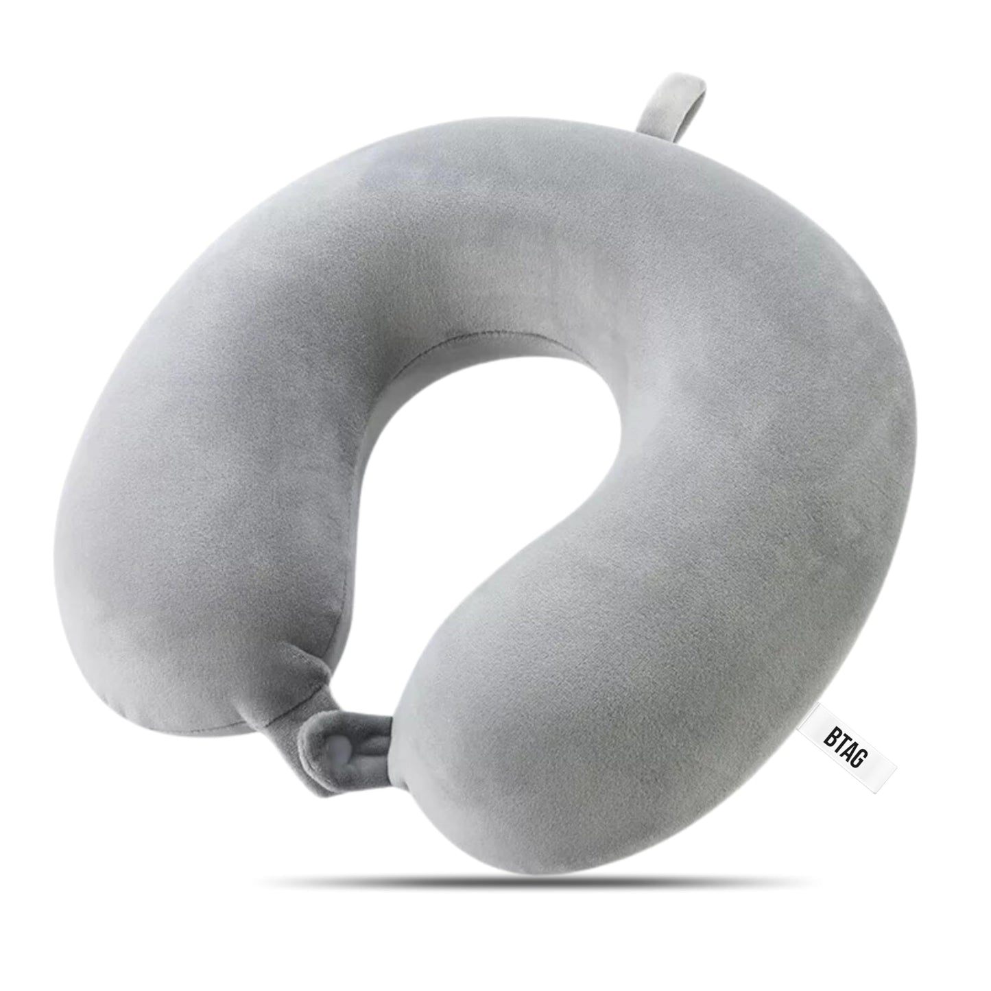 Bimla Traders Premium Memory Foam Neck Pillow for Travel, Sleep & Support - Soft & Comfortable - Ideal for Home, Office & Car Use