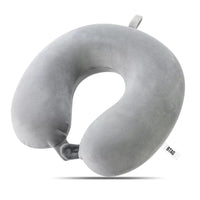Bimla Traders Premium Memory Foam Neck Pillow for Travel, Sleep & Support - Soft & Comfortable - Ideal for Home, Office & Car Use