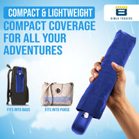 BTfash J-Handle 3 Fold Small size Portable Auto Open Umbrella for Men Women & Kids | UV Protection, Waterproof, Rain, Sunlight Protection | Pack of 1 |