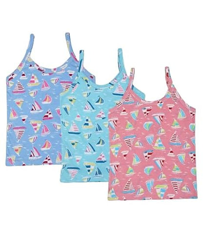 Dowin Girl's Cotton Slip (Pack of 3)