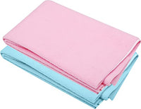 Bimla Traders Baby Waterproof, Reusable Super Soft Fast Drying Mattress Protector Pack of 2