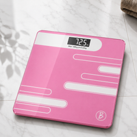 Bimla Traders Premium Digital Body Weight Scale | 26×26 cm Wide Platform | Clear LCD Display | Anti-Skid Base | 180 kg Capacity Cross Design