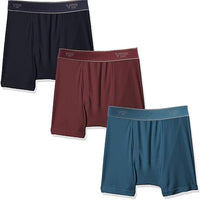 VIP Men's Regal Collection 100% Cotton 1x1 Rib Trunk Pack of 1 (1301_White_Assorted)