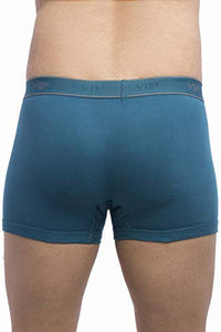 VIP Men's Regal Collection 100% Cotton 1x1 Rib Trunk Pack of 1 (1301_White_Assorted)
