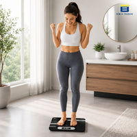 Bimla Traders Premium Digital Body Weight Scale | 26×26 cm Wide Platform | Clear LCD Display | Anti-Skid Base | 180 kg Capacity Cross Design