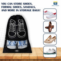 Crae Shoes Bag for Travel & Storage Organizer for Men & Women | Travel Accessories | Shoe Organizer | Shoe Cover for Travel Essentials