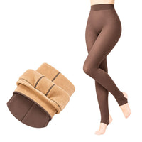 Bimla Traders Women Winter Fur Leggings | Mild Winter Thermal Leggings for 10-18°C | Soft Fleece-Lined Stretch Winter Wear Bottoms