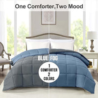Bimla Traders Microfiber Reversible AC Comforter or Blanket for Double Bed | Ultra Soft, Lightweight, Cozy Bedding & Dual Colour All Weather Duvet 500 GSM–Ideal for Home, Bedroom&Guest Rooms