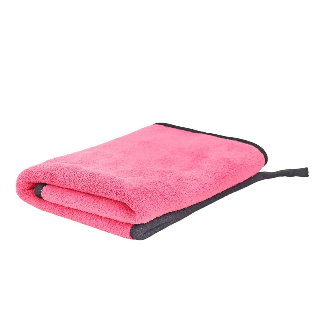 Bimla Traders Microfiber Cleaning Cloth| Highly Absorbent,Lint and Streak Free, Multi-Purpose Wash Cloth for Kitchen,Car,Window,Stainless Steel (Pack of 3)