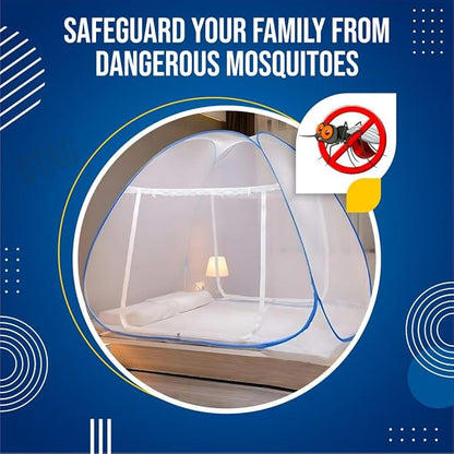 Btag Mosquito Net Premium Machardani | Extra Mosquito Protection | Polyester 30GSM Strong Net