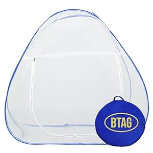 Btag Mosquito Net Premium Machardani | Extra Mosquito Protection | Polyester 30GSM Strong Net