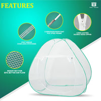 Bimla Traders Premium Mosquito NET Mosquito full bed Net | Extra Mosquito Protection | 30GSM Strong Net
