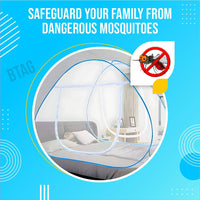 Bimla Traders Premium Mosquito NET Mosquito full bed Net | Extra Mosquito Protection | 30GSM Strong Net