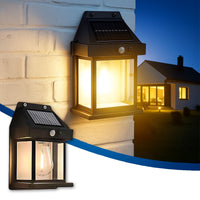 Bimla Traders Solar Wall Lights Outdoor Motion Sensor Auto Chargeable