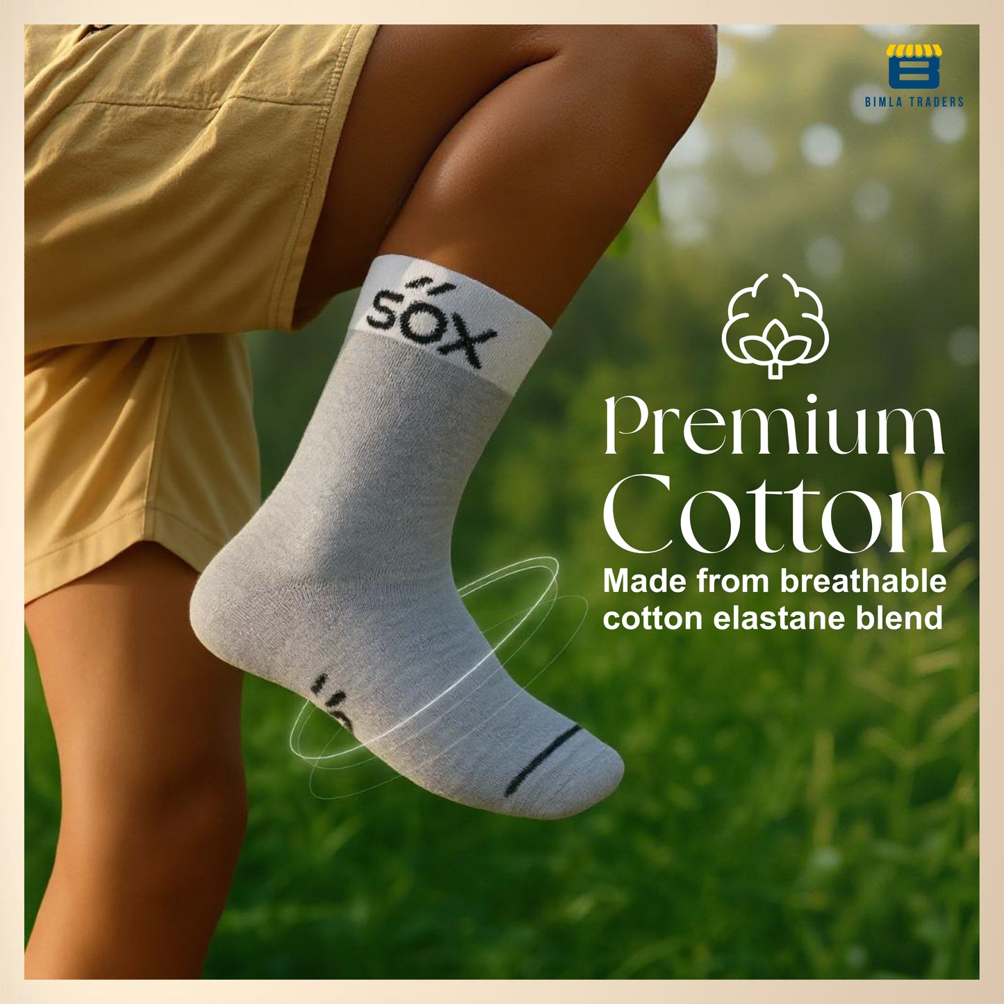 BTfash Solid Ankle Socks for Men & Women, Multicolor, Free Size