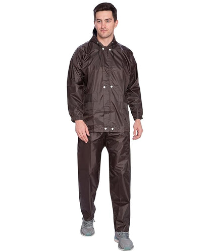 Btag Men's Lightweight and Waterproof Hood Raincoat