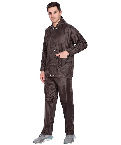 Btag Men's Lightweight and Waterproof Hood Raincoat