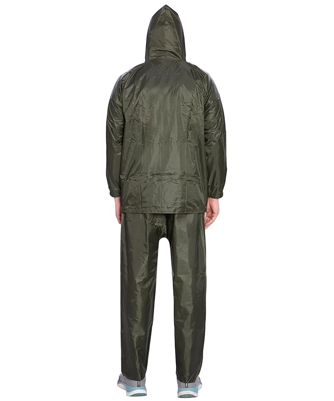 Btag Men's Lightweight and Waterproof Hood Raincoat