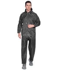 Bimla Traders Men's Lightweight and Waterproof Hood Raincoat With pocket and bag | Solid | Comfortable | Modern