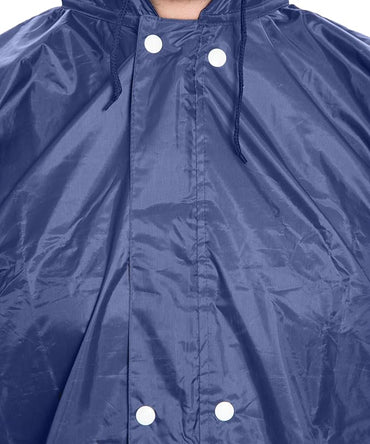 Bimla Traders Men's Lightweight and Waterproof Hood Raincoat With pocket and bag | Solid | Comfortable | Modern