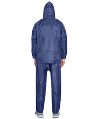 Bimla Traders Men's Lightweight and Waterproof Hood Raincoat With pocket and bag | Solid | Comfortable | Modern