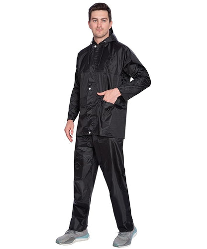 Btag Men's Lightweight and Waterproof Hood Raincoat