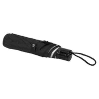 Btag Round Handle 3 Fold Small size Black Titus Portable Umbrella for Men Women & Kids | UV Protection, Waterproof, Rain, Sunlight Protection