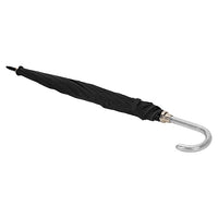 BTfash J Handle Big size 12 Tar Black Umbrella for Men Women & Kids | UV Protection, Waterproof, Rain, Sunlight Protection | Pack of 1