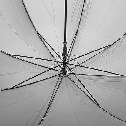 Btag Wooden J Handle Big size Auto Open Umbrella for Men Women & Kids | UV Protection, Waterproof, Rain, Sunlight Protection