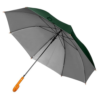 Btag Wooden J Handle Big size Auto Open Umbrella for Men Women & Kids | UV Protection, Waterproof, Rain, Sunlight Protection