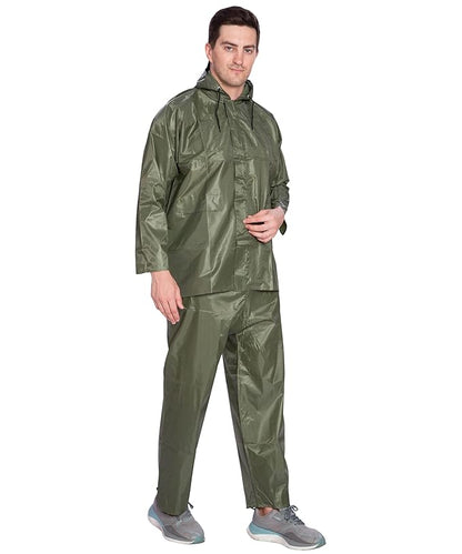 Btag Men's Lightweight and Waterproof Hood Raincoat