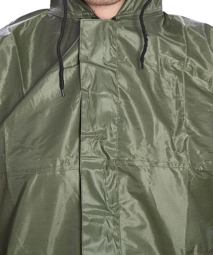 Btag Men's Lightweight and Waterproof Hood Raincoat
