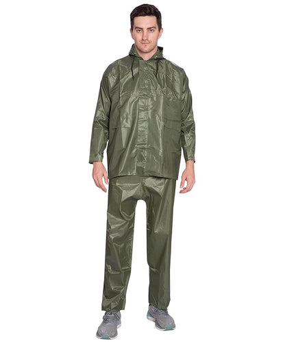 Btag Men's Lightweight and Waterproof Hood Raincoat